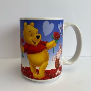 Vintage Disney Winnie the Pooh Valentine’s Day Coffee Mug